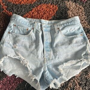 Women’s size 32, wore one summer. Smoke and pet free home.